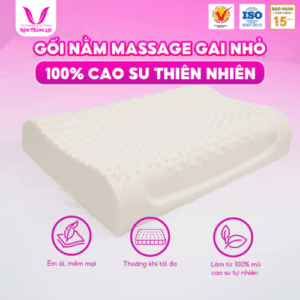 GỐI NẰM GAI NHỎ MASAGE CAO SU THIÊN NHIÊN THẮNG LỢI